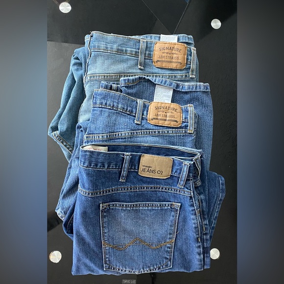 Levi's Other - 2x Levi Strauss signature 38x32   1x Wrangler 38x32